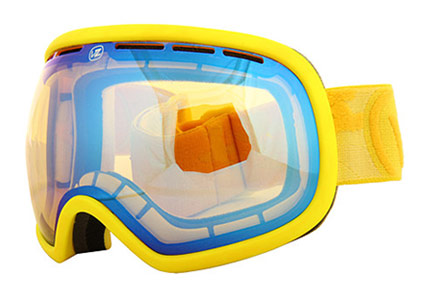 Von Zipper Fishbowl Lemon Yellow ski goggles-ishops
